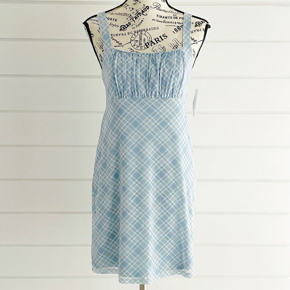 Social Tourist Ruched Square Neck From Hollister Size Small New With Tags